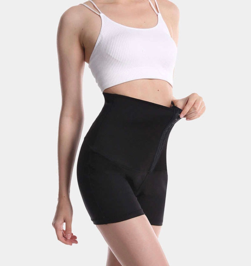 Sauna body shaper biker shorts