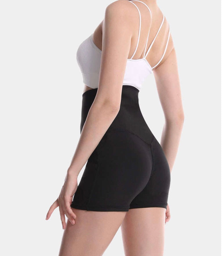 Sauna body shaper biker shorts