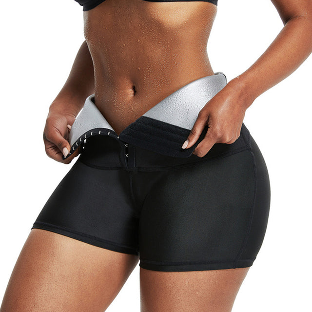Sauna body shaper biker shorts