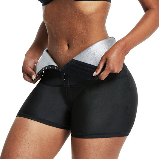 Sauna body shaper biker shorts